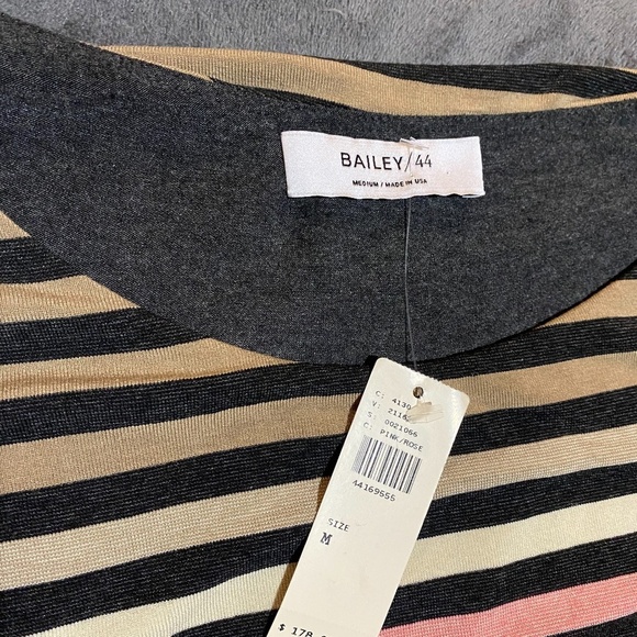 NWT - Anthropologie - Bailey 44 Striped Maxi Dress (Pink/Rose) - Picture 3 of 3